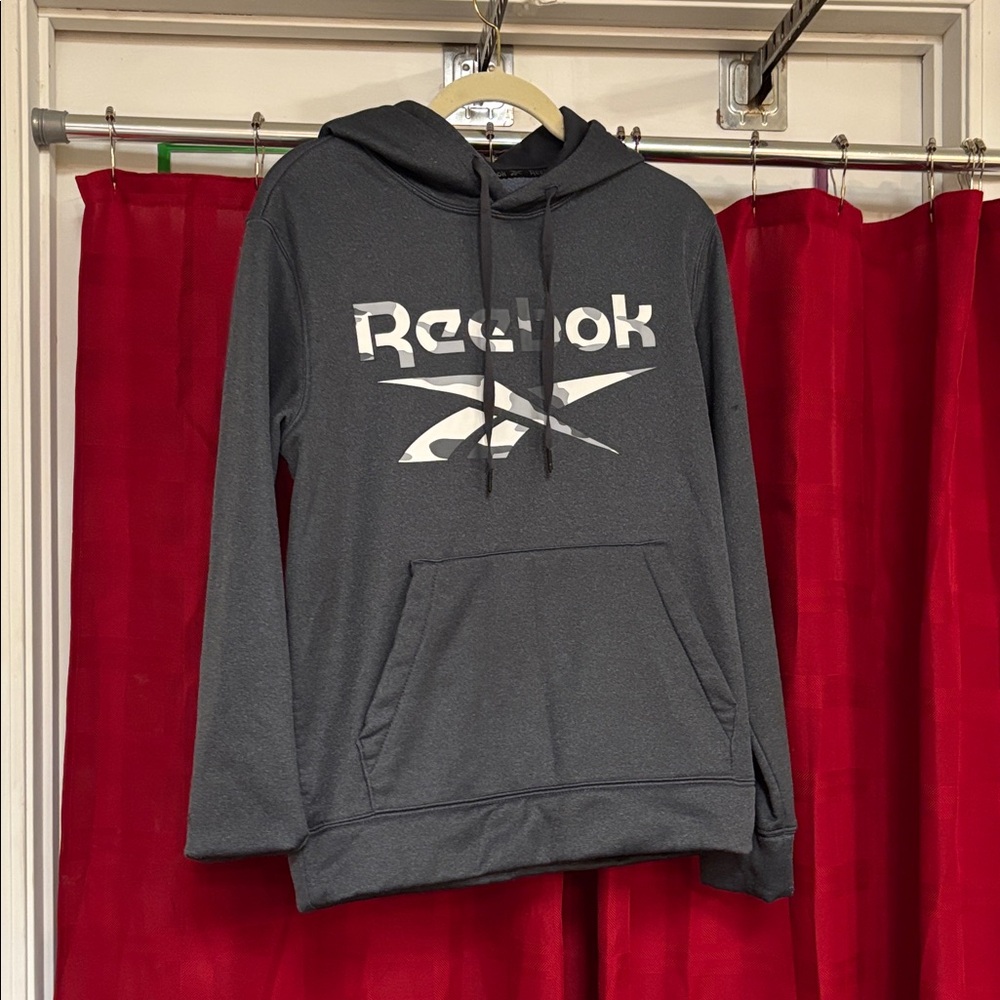 Reebok Charcoal Pullover Hoodie